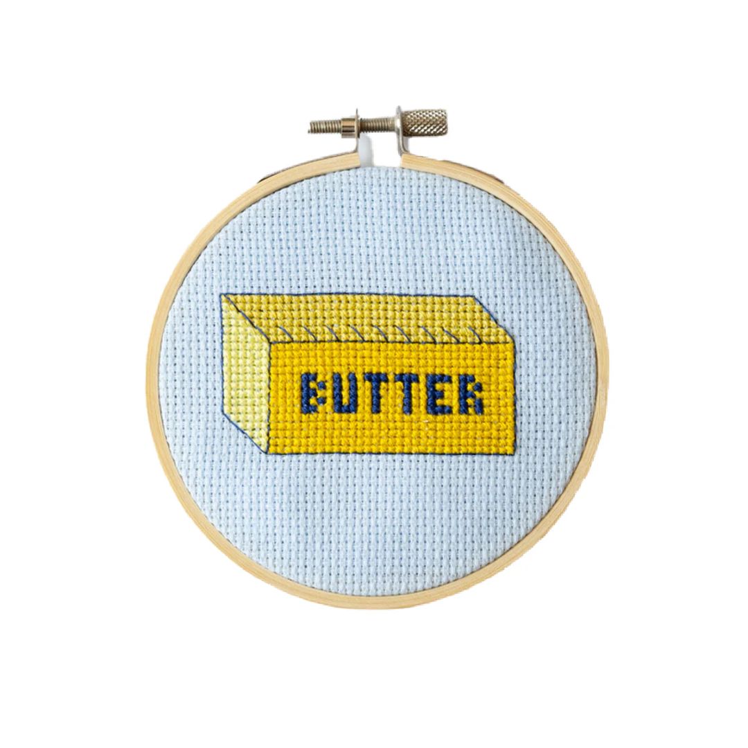 Butter Cross Stitch Kit