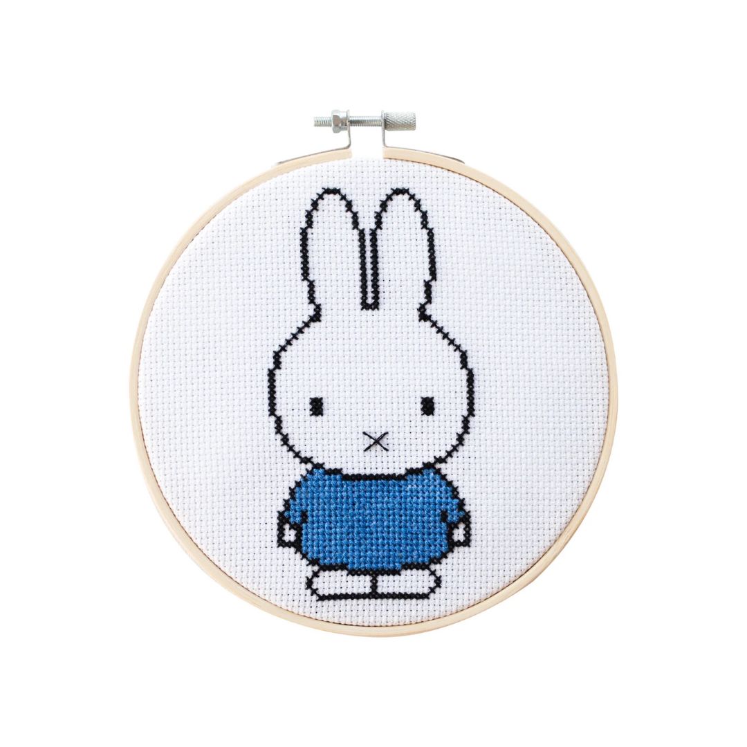 Miffy Blue Cross Stitch Kit