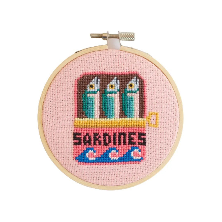 Sardines Cross Stitch Kit
