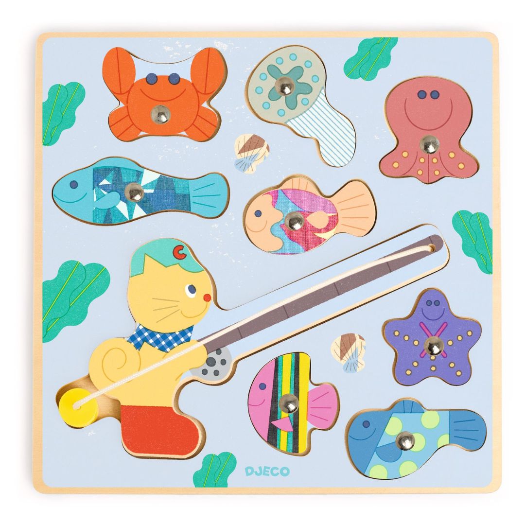 Puzz & Fish Bariolo Wooden Puzzle - Parkette.