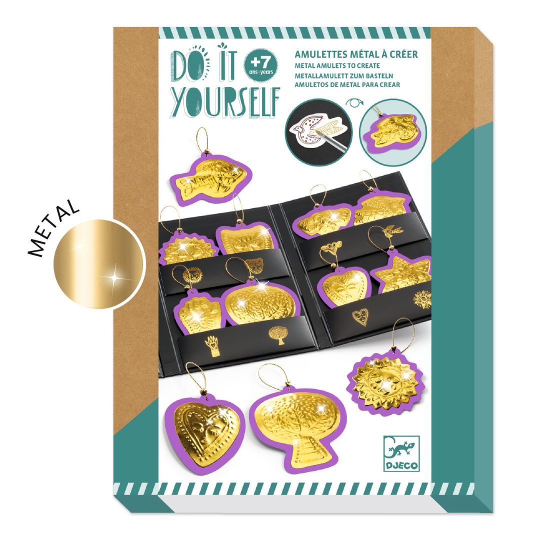 Do It Yourself - Lucky Charm Metal Amulets