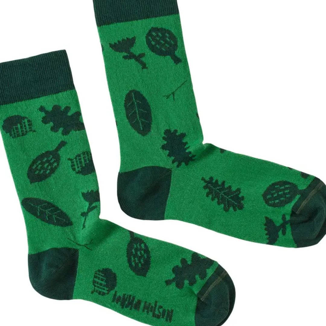 Sprig Green Socks - Parkette.
