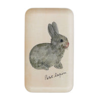Lapin Small Linen Tray by Isabelle Boinot