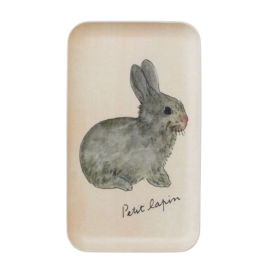 Lapin Small Linen Tray by Isabelle Boinot
