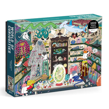 World of Curiosities 1000 Piece Puzzle - Parkette.