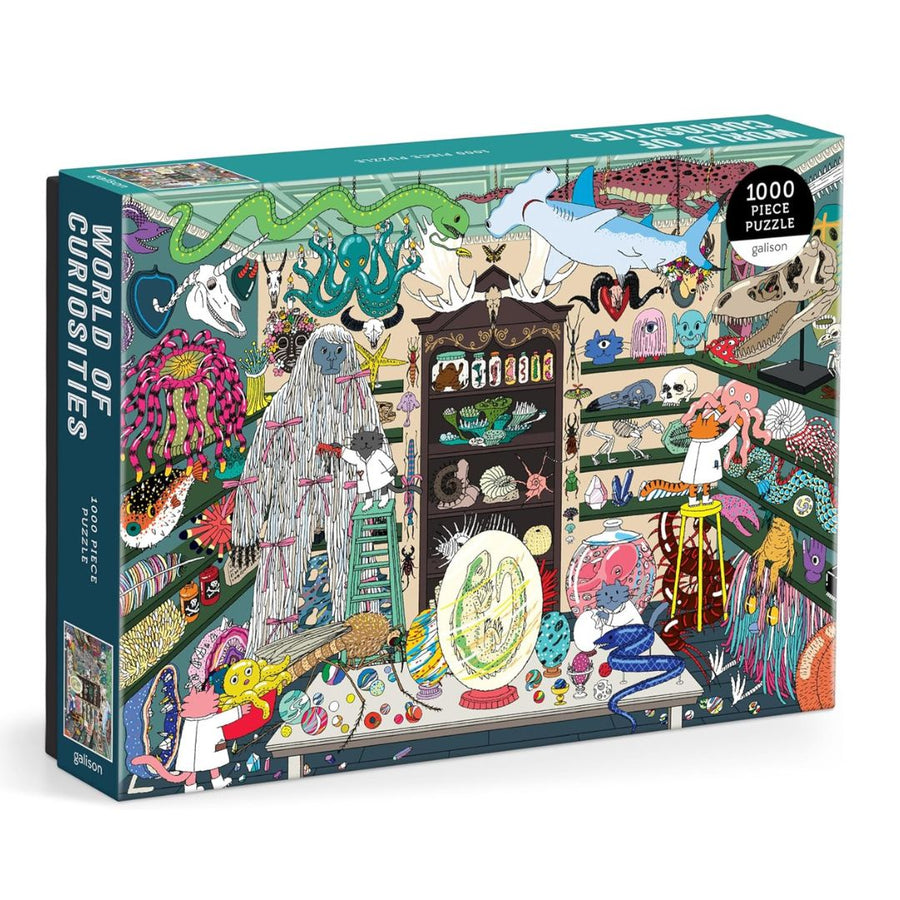 World of Curiosities 1000 Piece Puzzle - Parkette.