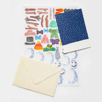 'Make Your Own Christmas Cards' Snowman Set - Parkette.