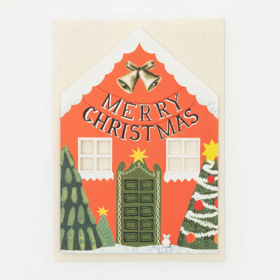 Christmas House Card - Parkette.