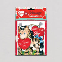 15 Vintage Valentines - Fun With Animals