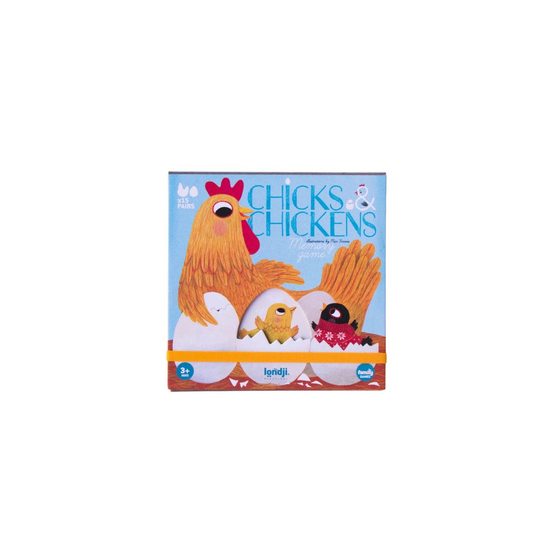 Chicks and Chickens Memory Game - Parkette.