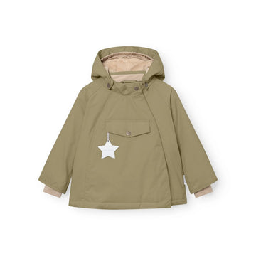 Matwang Fleece Lined Winter Jacket - Aloe Green - Parkette.