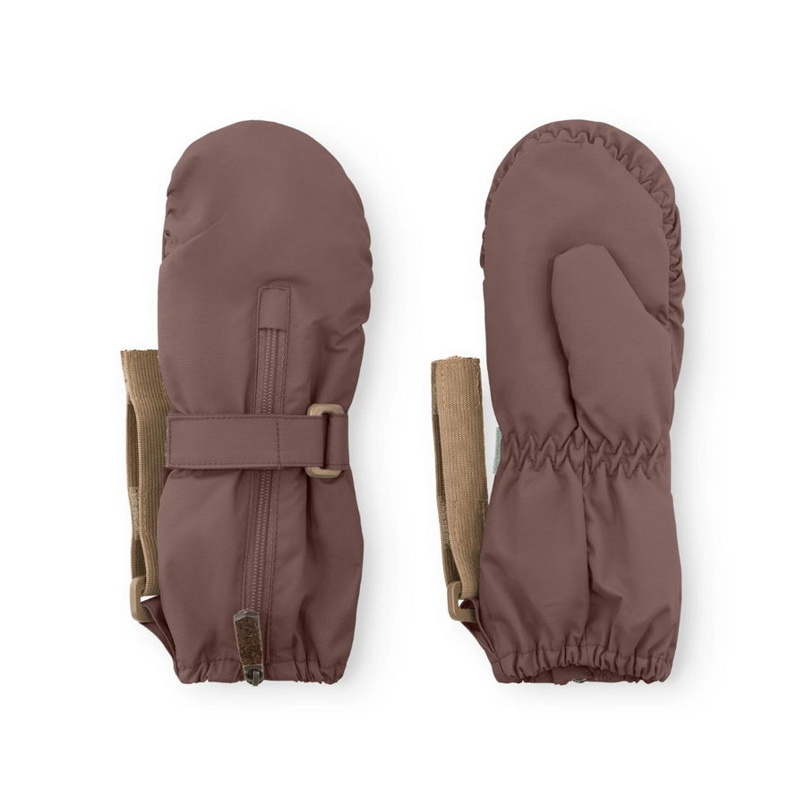 Matcesar Fleece Lined Mittens - Peppercorn Plum - Parkette.