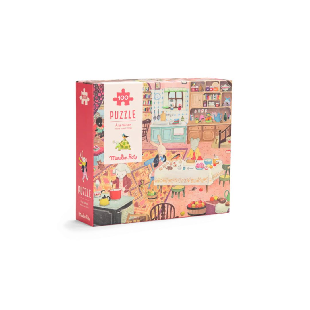 La Grande Famille At Home Observation Puzzle - 100 Pieces