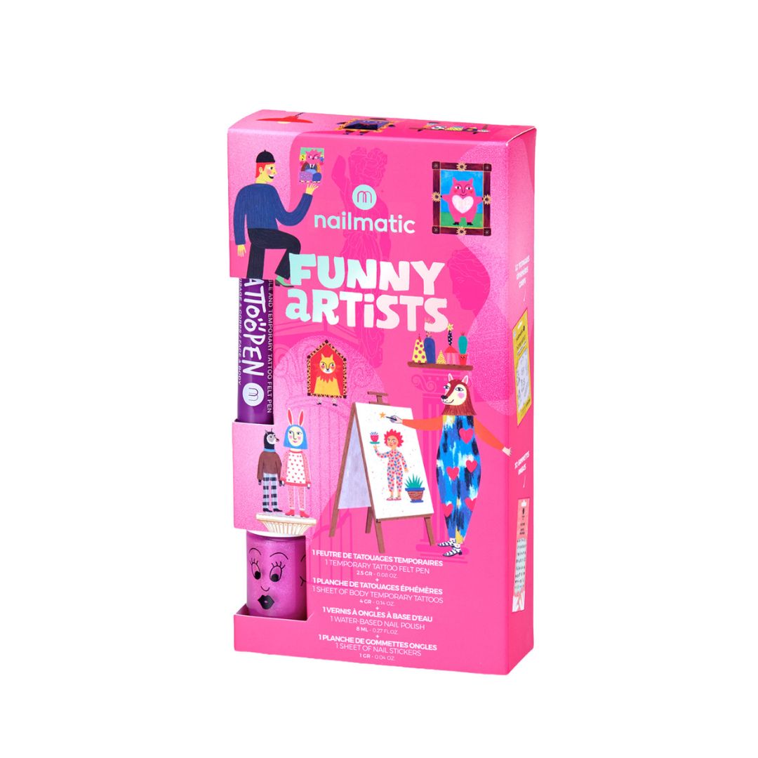 Nailmatic Kids Funny Artists Set - Parkette.