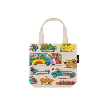 Richard Scarry Cars and Trucks and Things That Go mini tote bag - Parkette.