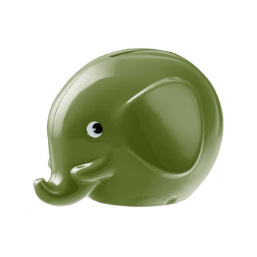 Medi Elephant Money Box - Forest Green - Parkette.
