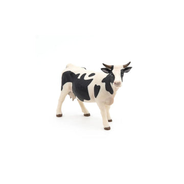 Black and White Cow Figurine - Parkette.