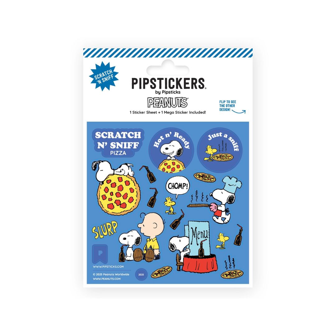Peanuts Hot Pizza Scratch 'n Sniff - Parkette.