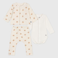 Baby Cotton Red Panda 3 Piece Set - Parkette.