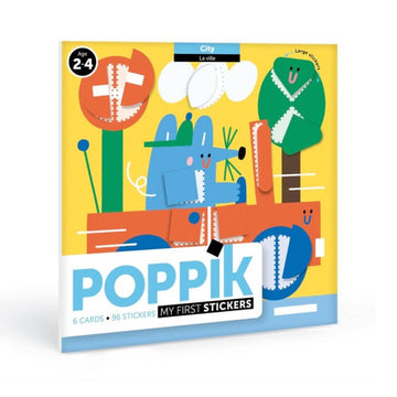 My First Sticker Cards - City - Parkette.