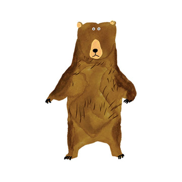 Bear Stare Tattoo Pair