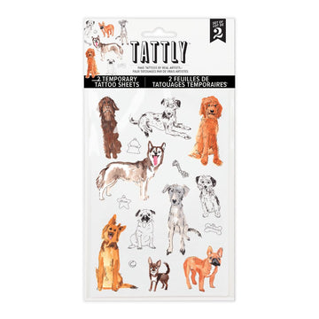 Dog Park Temporary Tattoo Sheet - Parkette.