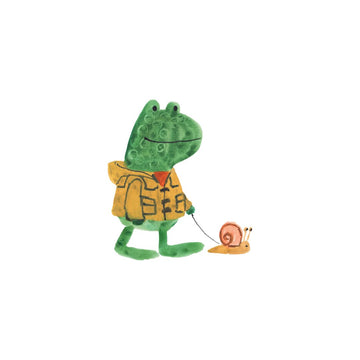 Frog & Snail Temporary Tattoo Pair - Parkette.