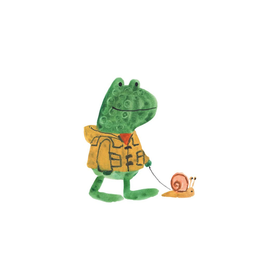 Frog & Snail Temporary Tattoo Pair - Parkette.