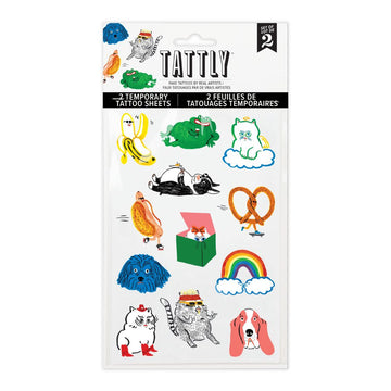 Goofy Chums Temporary Tattoo Sheet - Parkette.