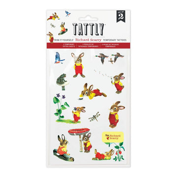 I Am A Bunny Tattoo Sheet