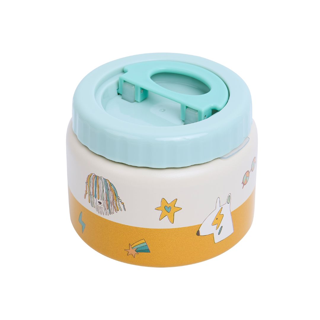 Funky Dogs Stainless Steel Thermal Food Jar (350 ml) - Parkette.