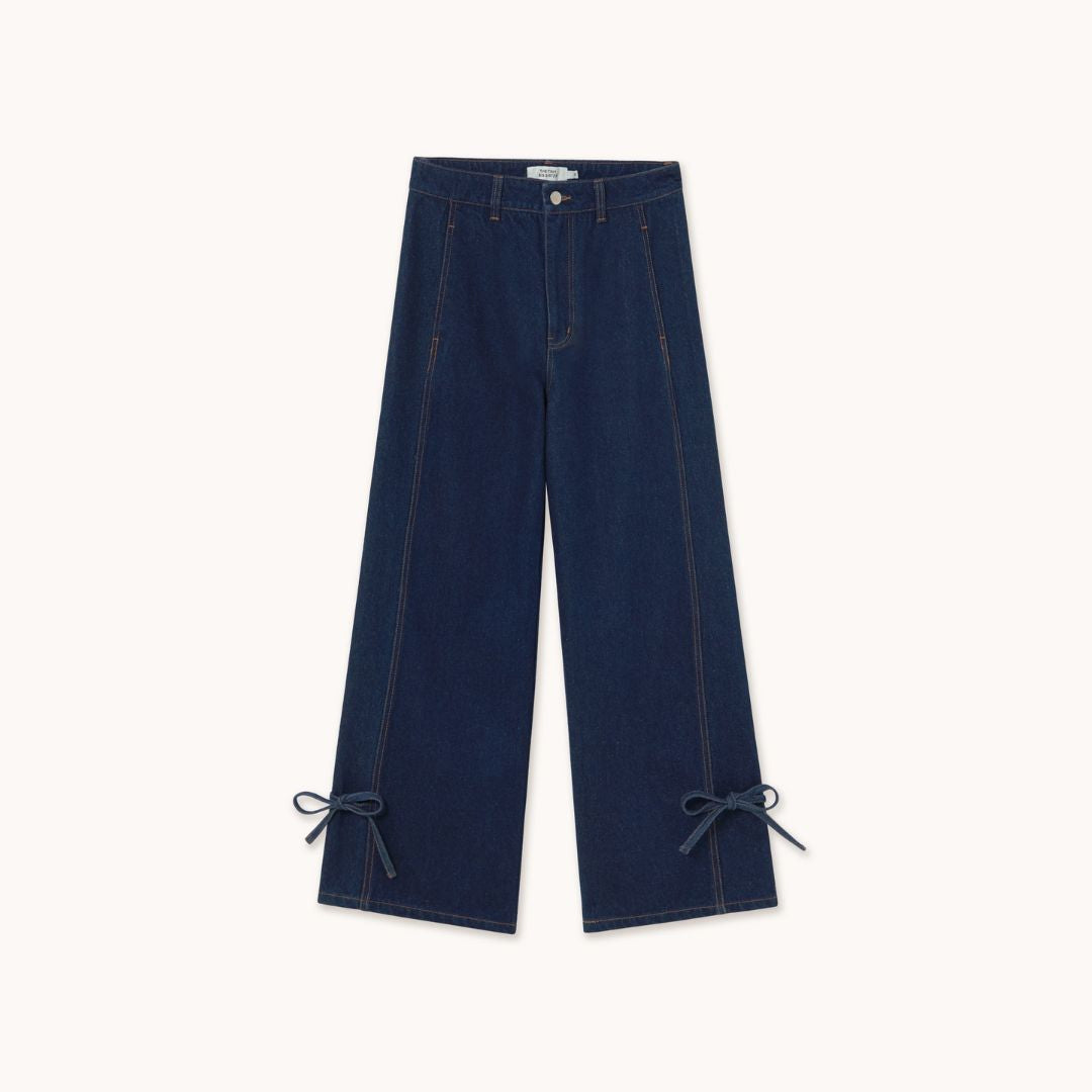 Lace Cutlines Denim