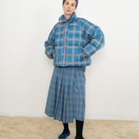 Womens Check Short Jacket - Parkette.