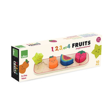 1, 2, 3 and 4 Andy Westface Fruits Early Learning Puzzle - Parkette.