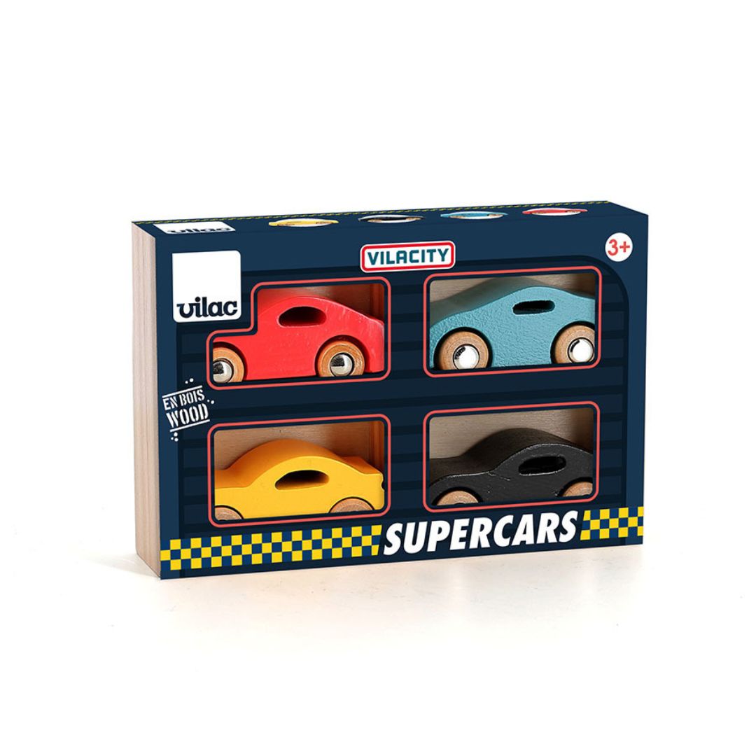 Super Cars - Set of 4