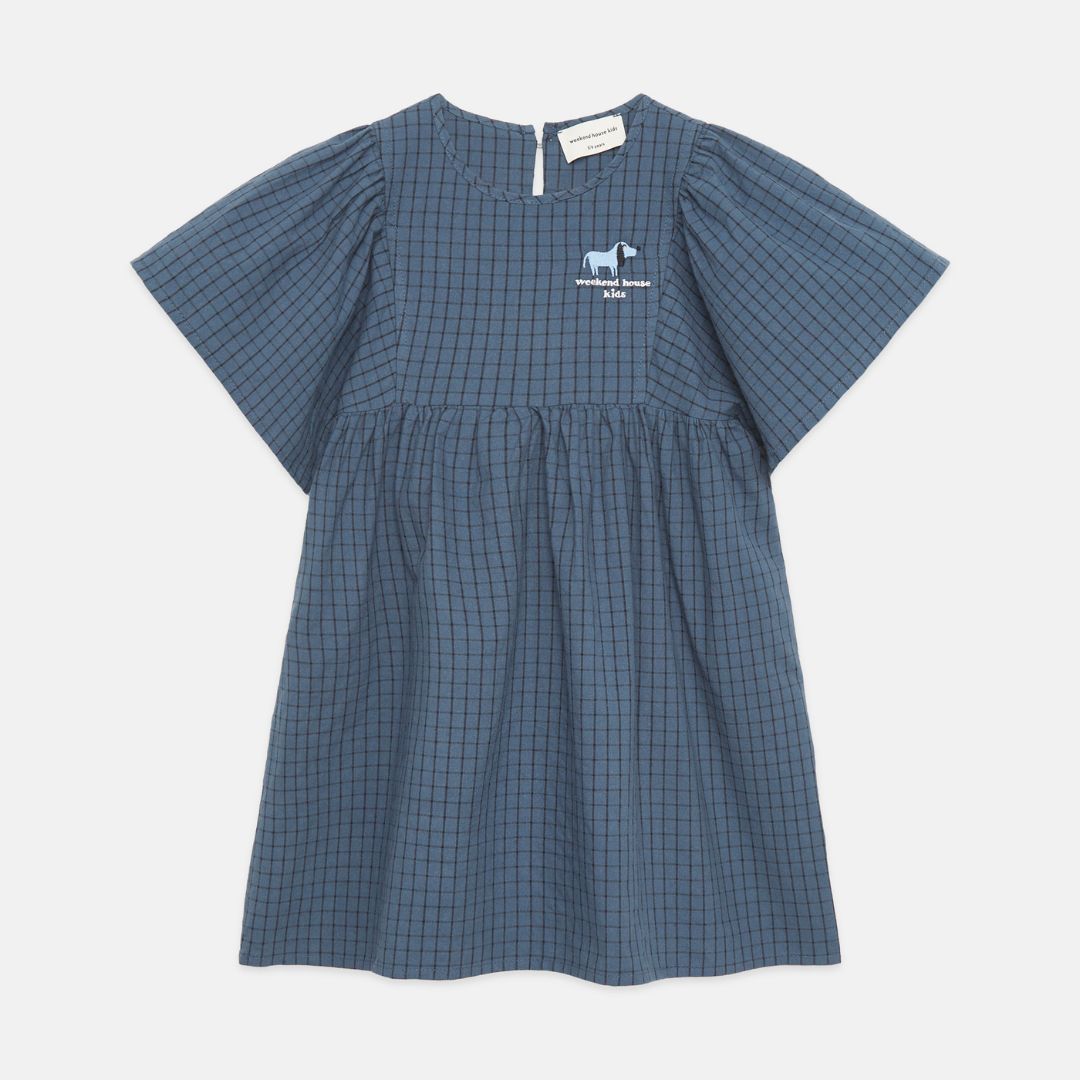 Blue Dog Butterfly Dress - Parkette.