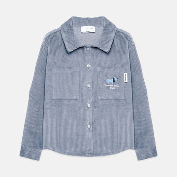 Blue Dog Corduroy Shirt - Parkette.