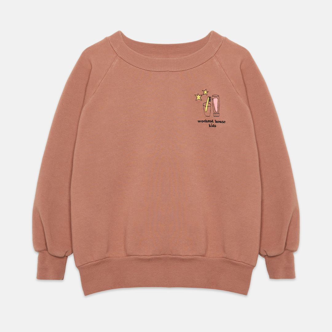 Embroidered Toothbrush Sweatshirt - Parkette.