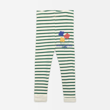 Winter Garden Striped Leggings - Parkette.