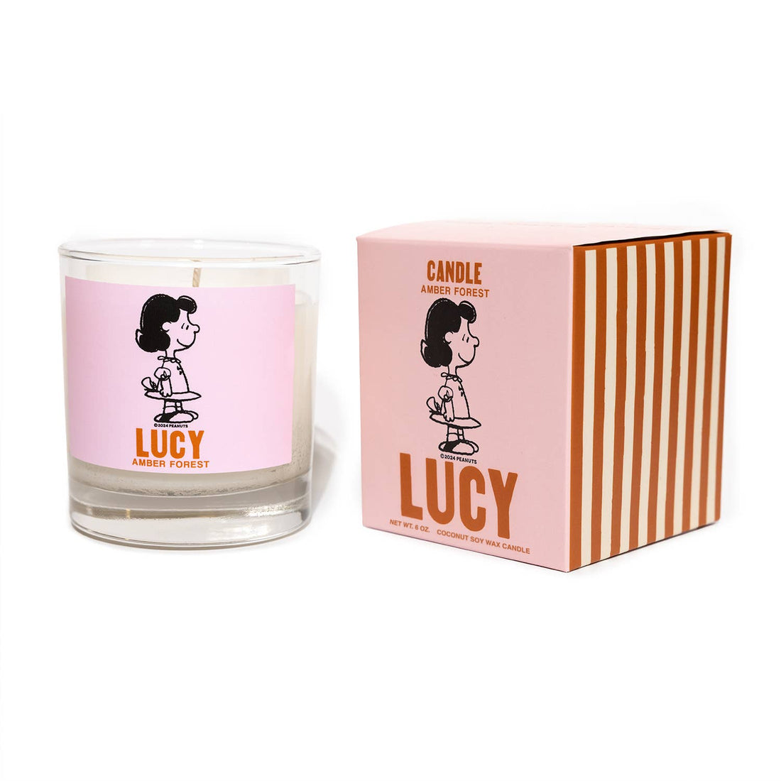 Peanuts® x Three Potato Four Candle – Lucy (Amber Forest) - Parkette.