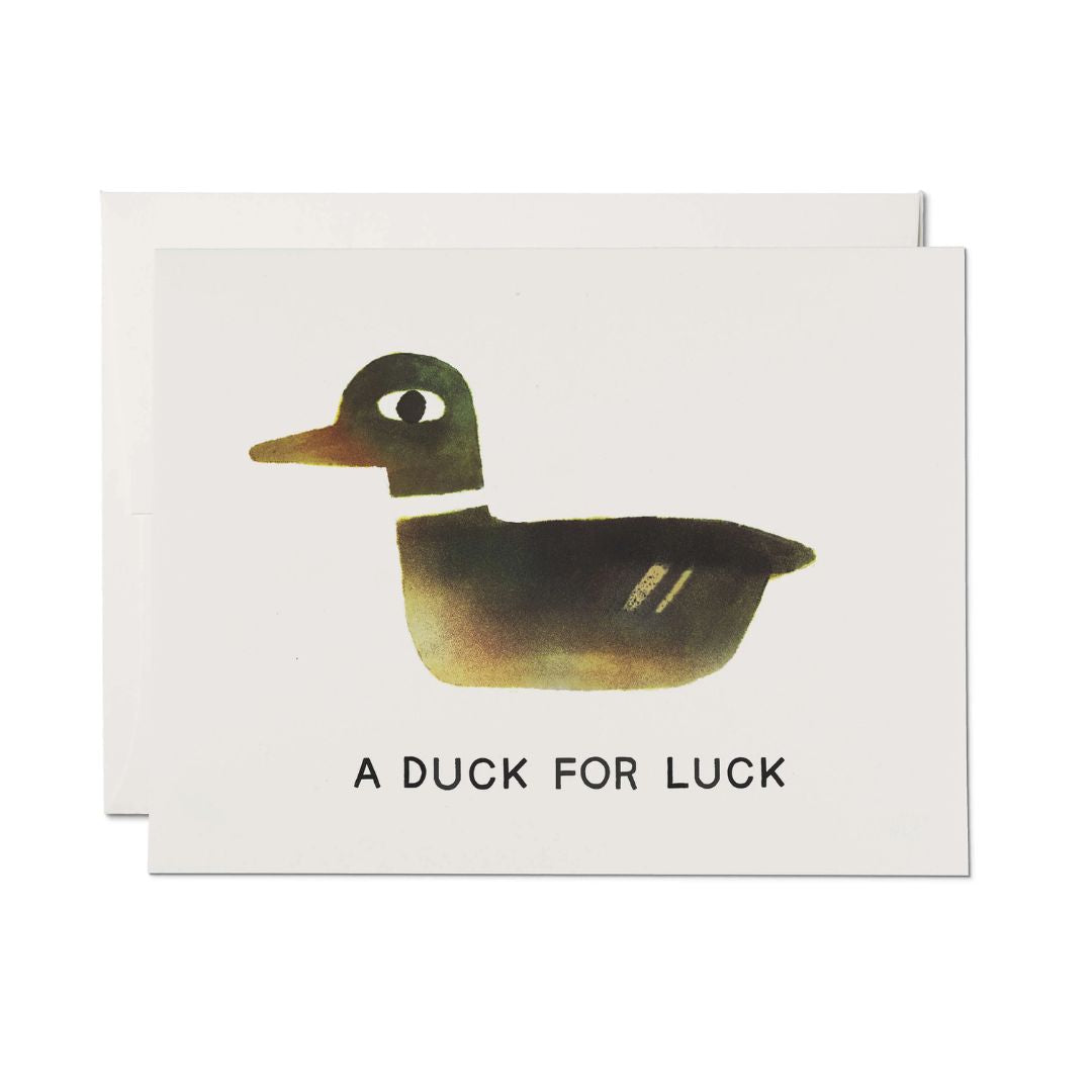 A Duck Greeting Card