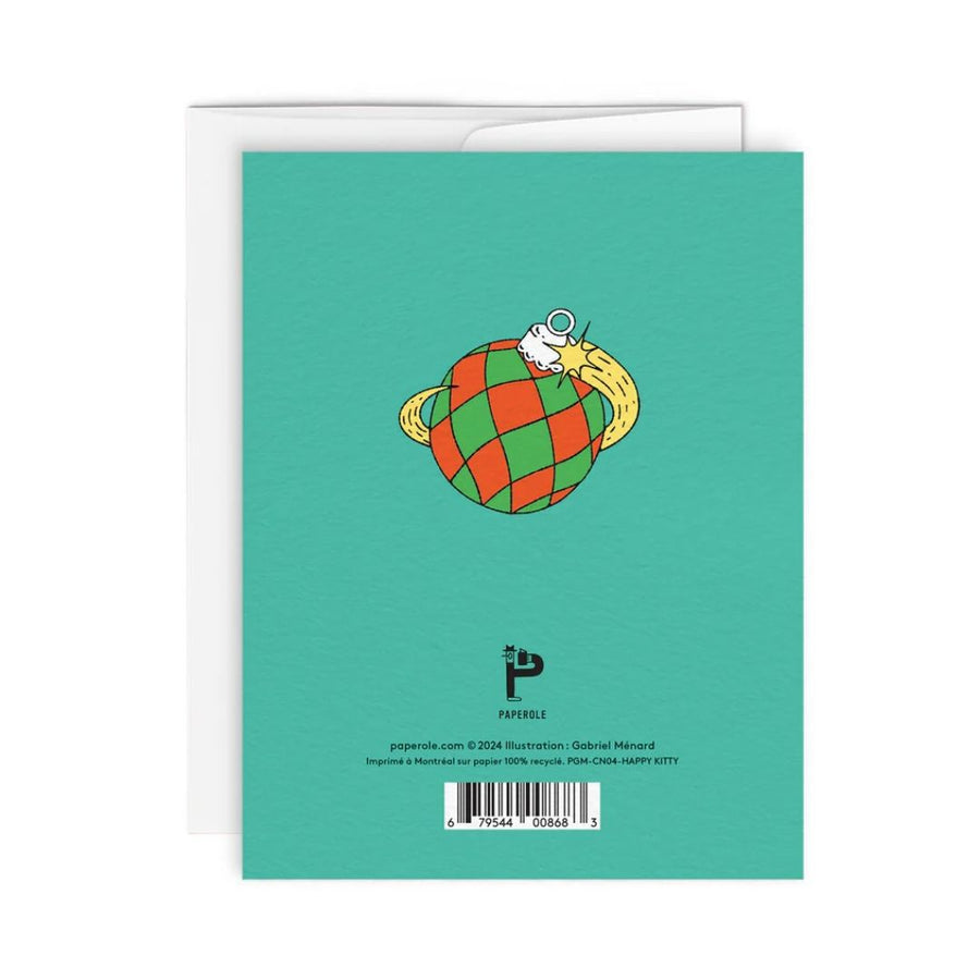 Happy Kitty Greeting Card