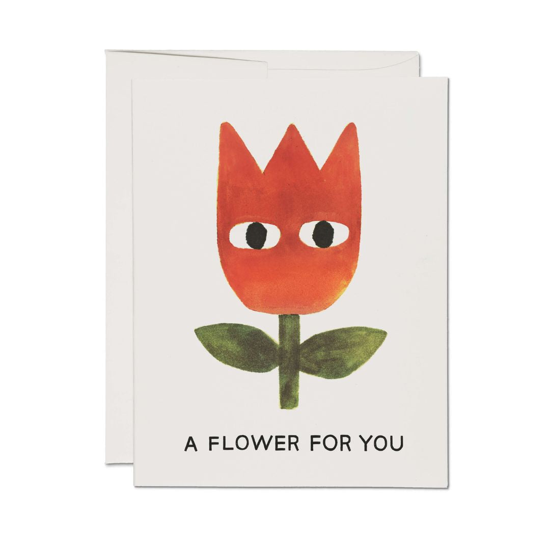 A Flower Greeting Card