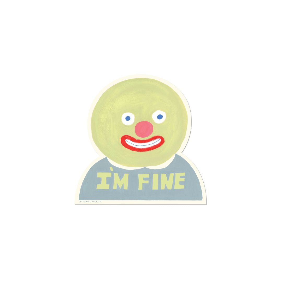 I'm Fine Sticker