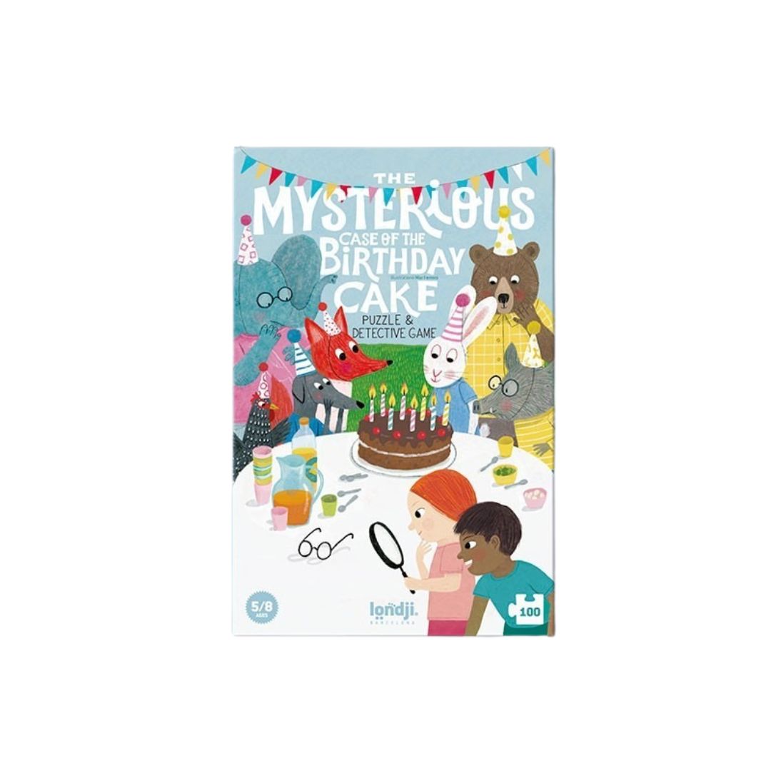 The Mysterious Case of the Birthday Cake Puzzle and Detective Game