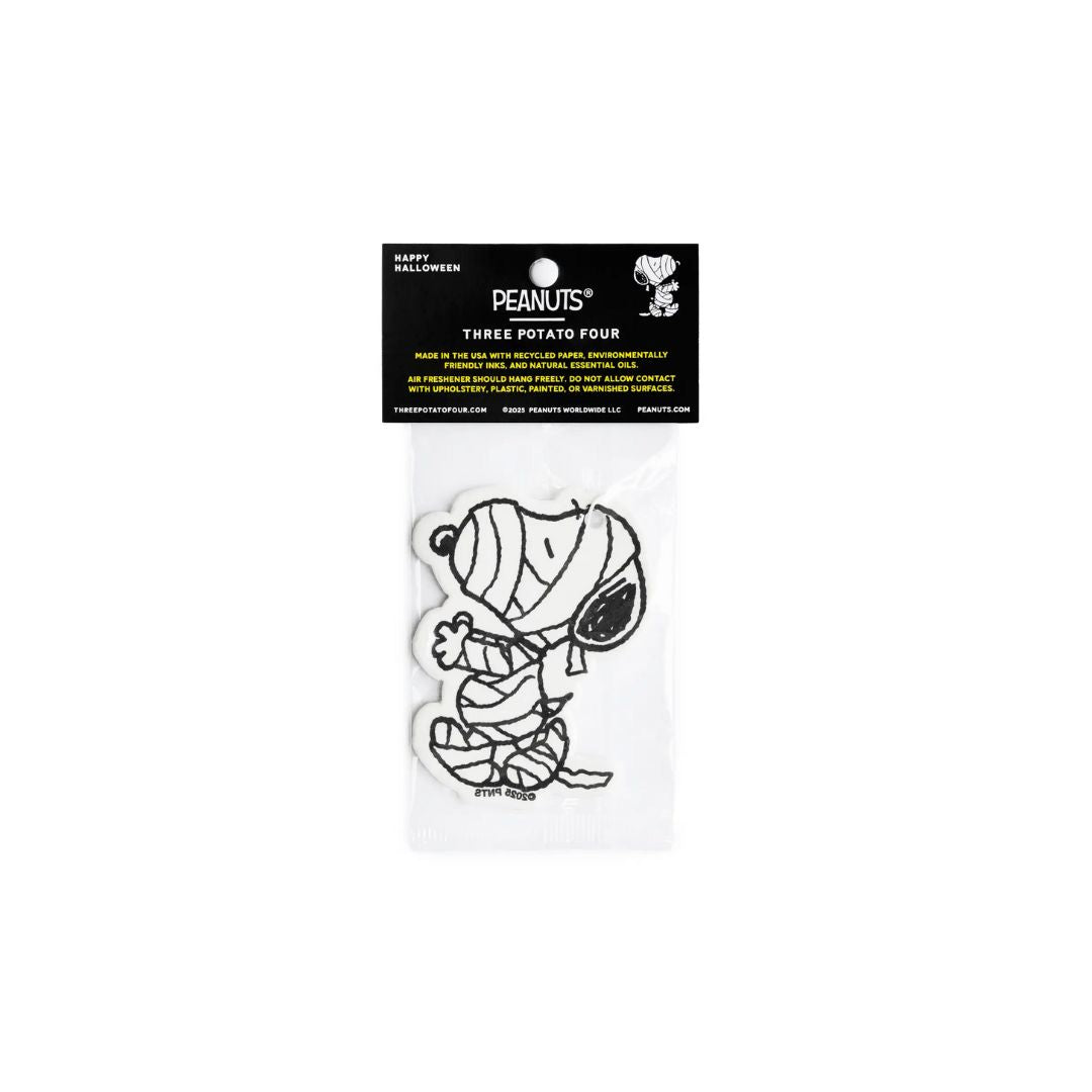 Three Potato Four x Peanuts® Halloween - Snoopy Mummy Air Freshener