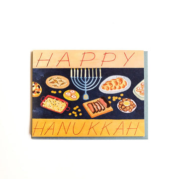 Hanukkah Feast Card
