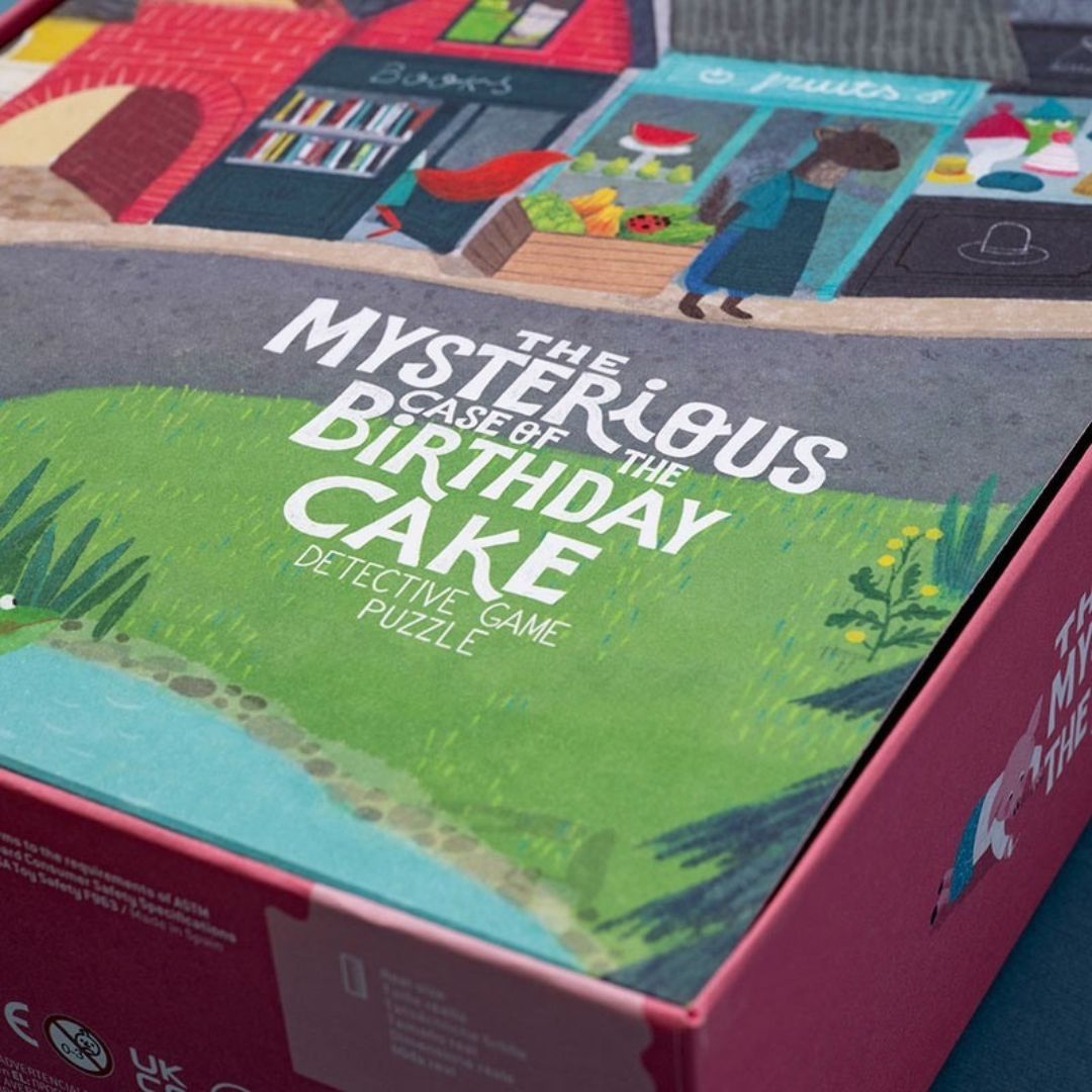 The Mysterious Case of the Birthday Cake Puzzle and Detective Game