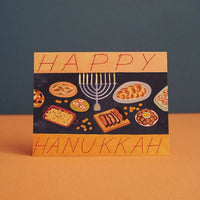 Hanukkah Feast Card