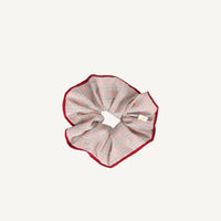 Tartan Scrunchie - Fern + Rosehip